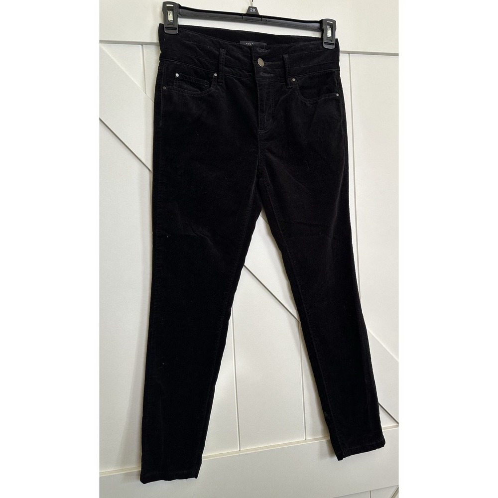 ANN TAYLOR Women's Petite High Rise Skinny Brushed Corduroy Pants‎ Size 4P